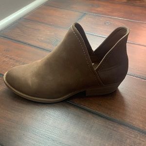 Brown booties